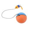 Cat Automatic Moving Ball with Plush Feather Pendant Intelligent Sensor Self Rotating Cat Toy Blue