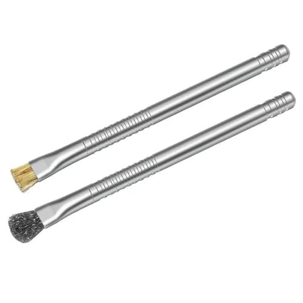 Щетка Антистатическая щетка для телефонов: Защита экранов и нейтрализация статики Ремонтная подкладка Очищающая щетка Щетка из закаленной стальной проволоки