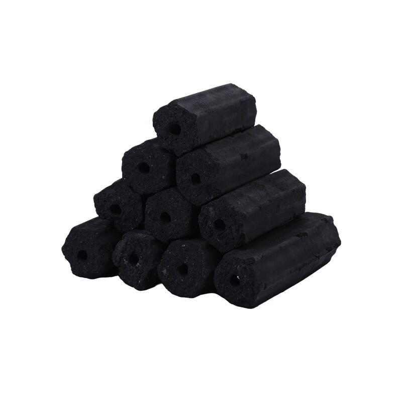 Smokeless Hexagonal Charcoal Briquettes