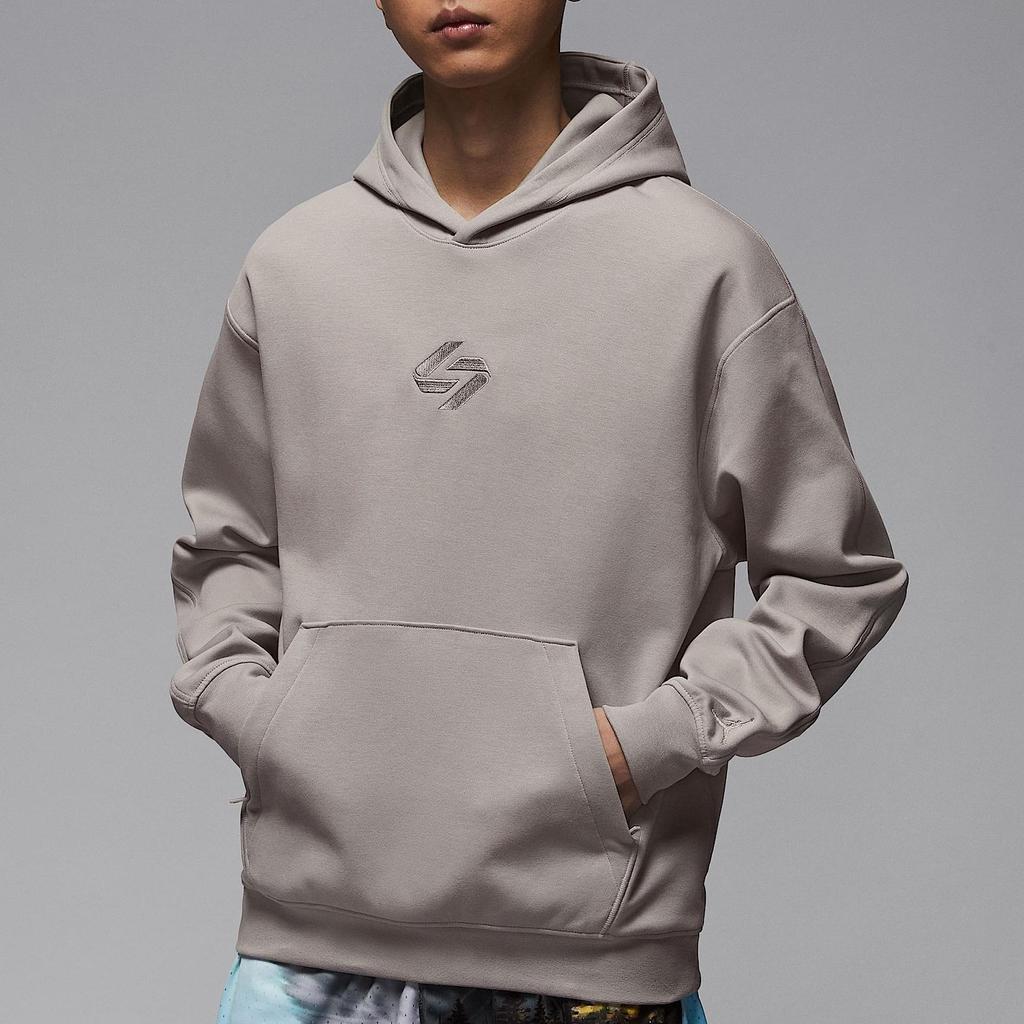 Jordan SS25 Casual Minimalist Versatile Hoodie Men Hoodies Dark-Gray HQ8779-009