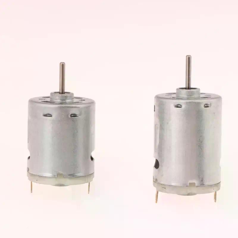 1 Piece DC Motor 12V 365 385 High Speed Carbon Brush Electric Motor DIY Toy Fan Mini Micro Motor For Hair Dryer