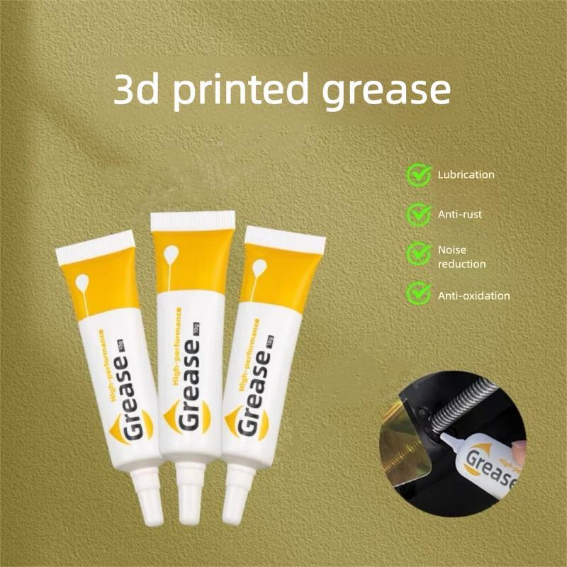 3D Printer Grease High Temperature Lubricant Oil For Bambulab Creality Extruder Gear Bearing Pully Super Lube 3D Printer Grease Mass Air Flow 3