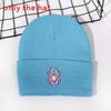 Spider Animal Inspired Embroidered Knit Hat For And Street Fashion Enthusiasts