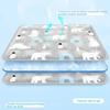 Pet Ice Pad Summer Dog Cooler Pad Breathable Cat Cooling Ice Pad Large Dog Sleeping Pet Ice Pad Sleeping Pad Summer Cooling Pad