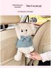 Cute Cartoon Car Hanging Tissue Box - Creative High-End Interior Paper Dispenser