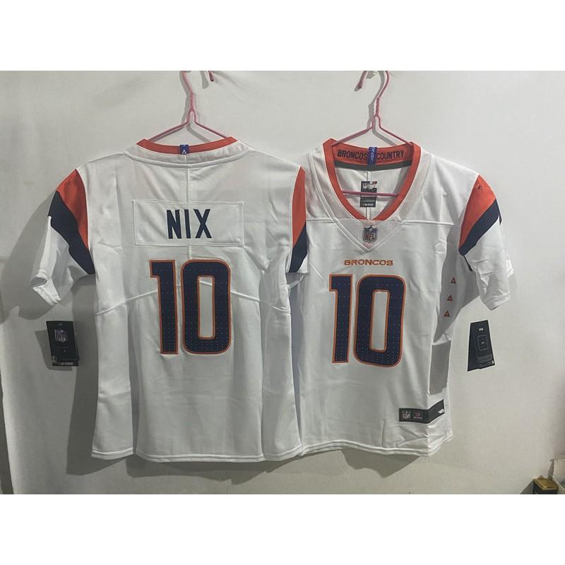 Kids NFL Denver Broncos Embroidered Football Jersey Adult Unisex Rugby Sportswear