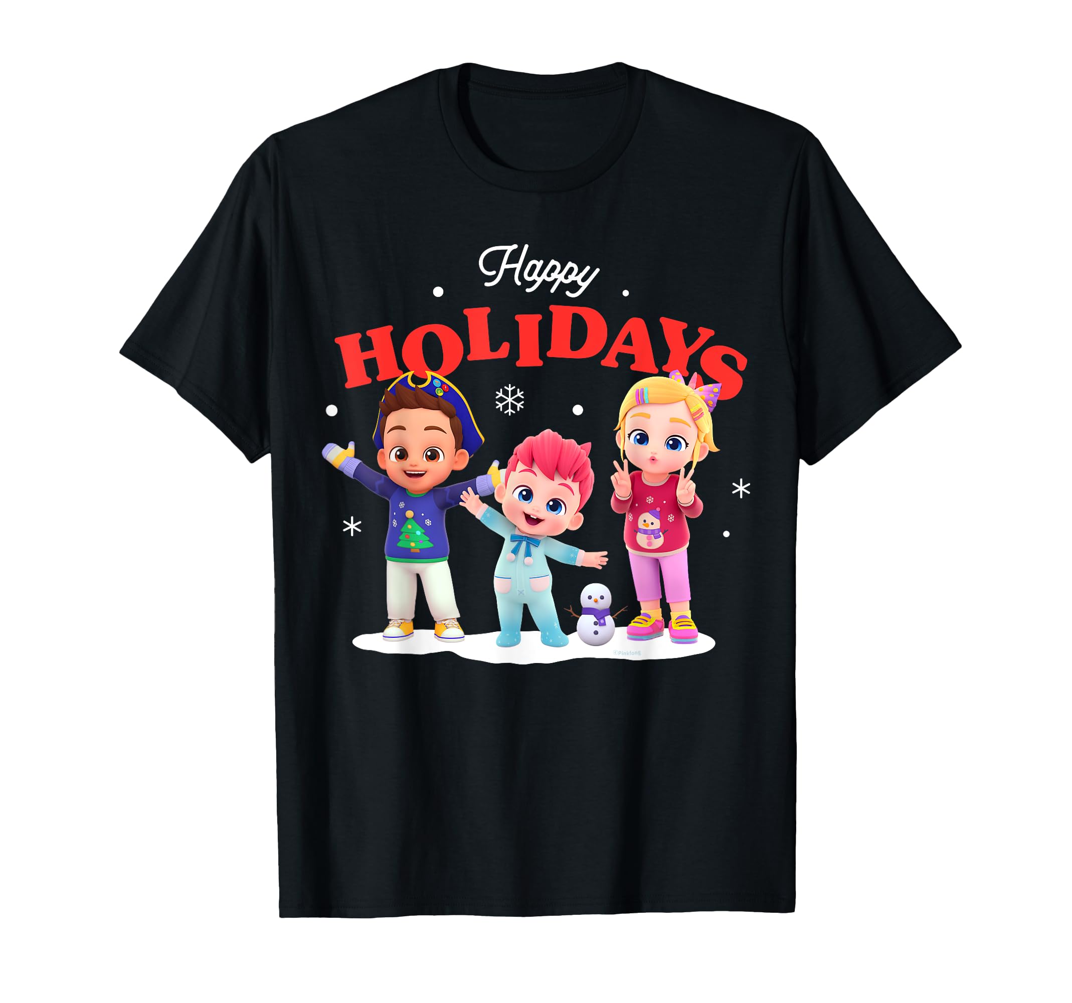 

Babyfin Christmas Holiday Gift Snowman Bolar Brody Kids Men Women T-Shirt