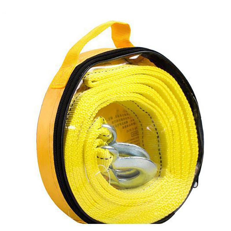 4/5 Meter Tow Rope For Truck Snatch Strap Off-road Towing Ropes Trailer Winch Cable Belt Car Traction