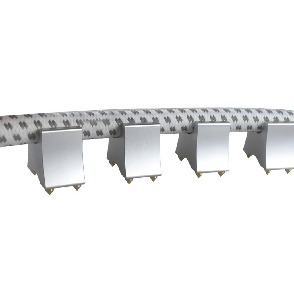 4pcs HiFi Cable Tray Stand Spike Supporting Frame Durable Metal Speaker Wire Support Multifunction Shock Absorbing