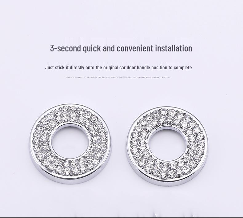 Mercedes-Benz GLC260/C200 Door Lift Cover & Decorative Ring for C200L/E300L Interiors