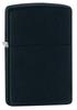 ZIPPO Matte Regular Size Black Official Import Lighter, Finish, 218, Matte,
