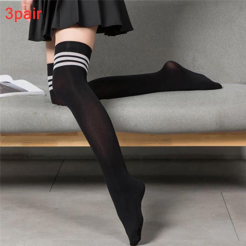 New Women's Over Knee Thigh High Stockings Sexy Long Socks Warm Stretchy Tube Socks For Ladies Fashion 
