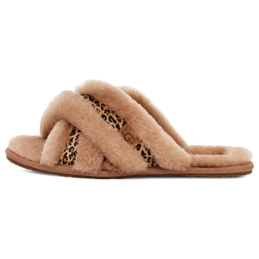 UGG Scuffita Speckles Παντόφλα Κάστανο (Γυναίκες) Γυναικεία Αθλητικά Παπούτσια 1151832-CHE