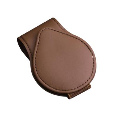 BOJIDO Sunglasses Holder, Car Sunglasses Clip, Eyeglasses Holder, Leather Material, Car Glasses Clip, Protect