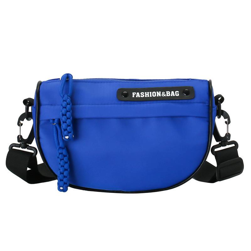 Trendy Korean Style Kids Shoulder Bag Chic Half Moon Design For Boys And Girls