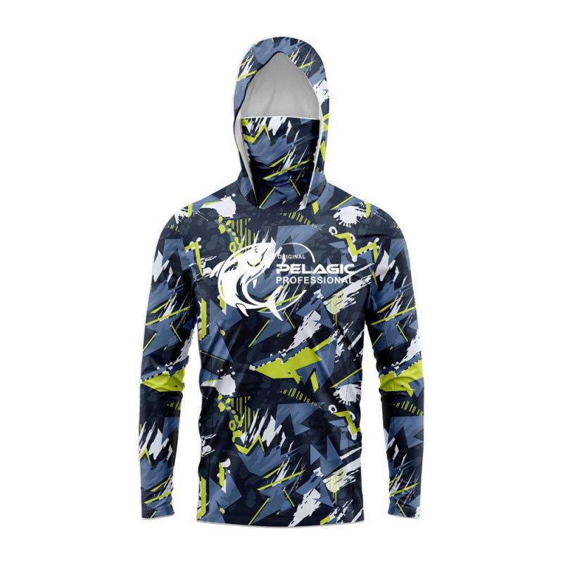 

FRENESI Outdoor UV-Protection Hooded Fishing Shirt L