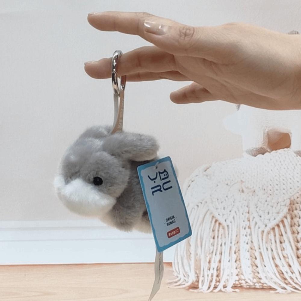Simulation Rabbit Plush Pendants Soft Plush Rabbit Doll Pendant Hanging Ornaments