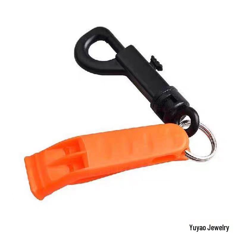 ABS Lifesaving Outdoor Whistle: Durable Plastic Emergency Signal Whistle