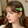 4Pcs Girl Hairpins Flower Decor Base BB Clip Base Design Hair Clips Smooth Surface Versatile Hair Accessory