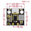 1S 2.8/3.6A Lithium Battery Charging Module Battery Charger Protection Board Power Supply Charging Indicator Usb Charging Module
