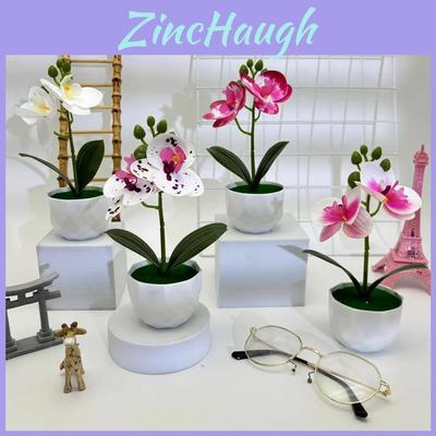 Butterfly Orchid Artificial Potted Plant For Wedding Decor And Photography Props