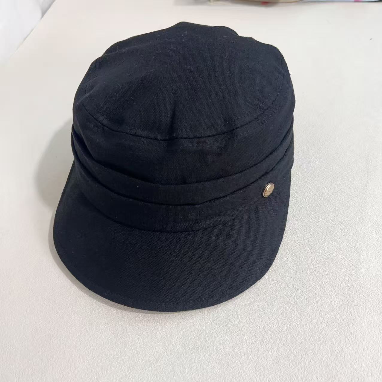 

Foldedequestrian Hatwomen S Springandautumnkorea Edition High-Endsenseshowsmallfacetemperamentfashionversatile Retro British Cap
