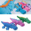 Cute Tough Squeaky Dog Toys Plush Dog Chew Toys New Pet Dog Crocodile Toys