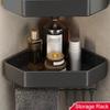 Wall Mounted Storage Shelving Rustproof Adhesive/Punched Shower Organiser For Living Room