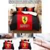 Ferrari Pattern Digital Print Comforter Set With Reactive Dyeing For Bedroom Decor