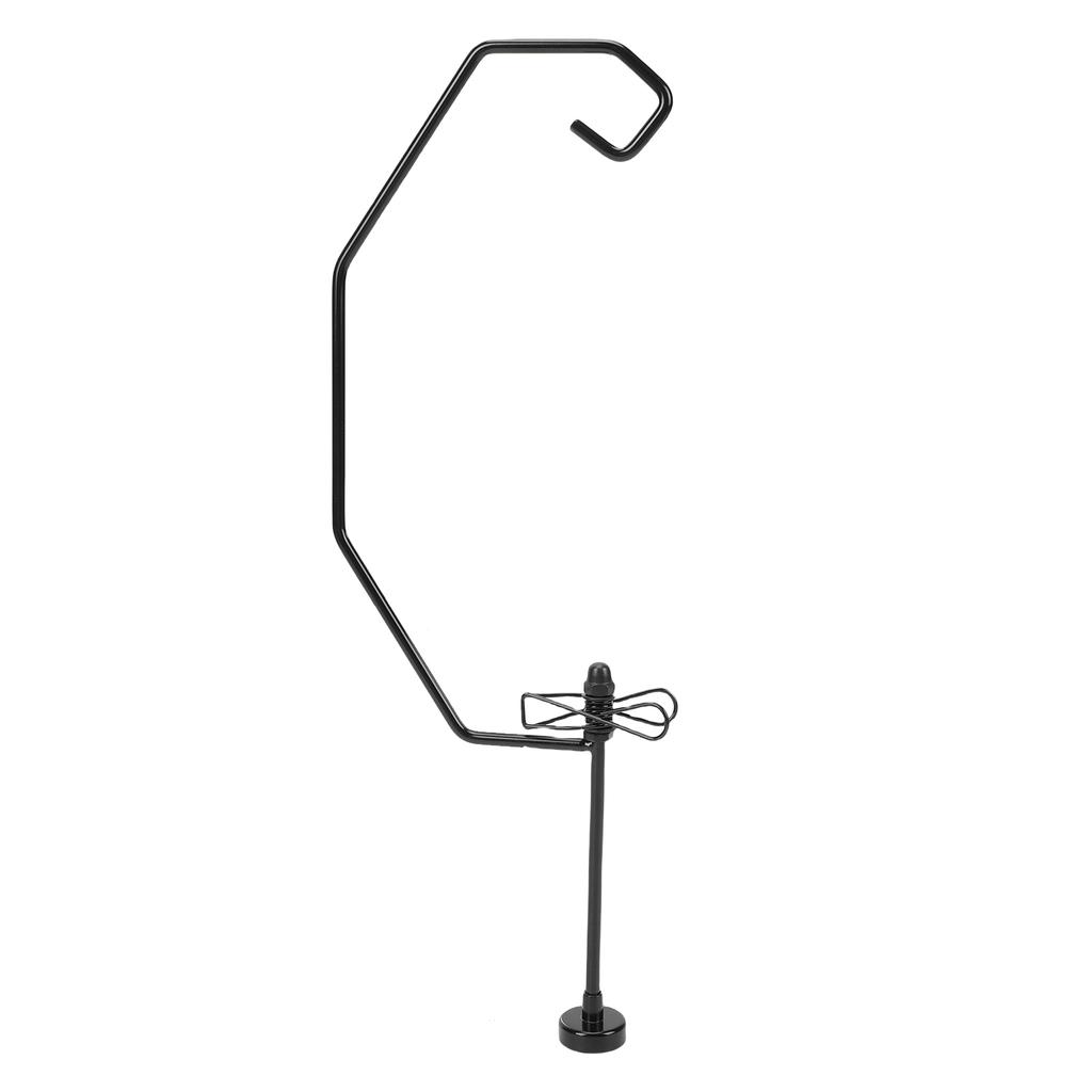 Portable Camping Lamp Hanger, Fly Coils Lantern Stand Magnetic Base Stand with Holder for Garden and Hiking Trips