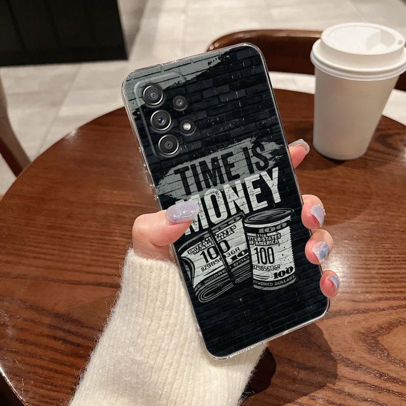 Cash Dollars Pictures Printing Phone Case For Samsung Galaxy A56 A57 A37 A55 A54 A36 A35 A26 A25 A16 A17 A07 A52 A34 A21s Cover