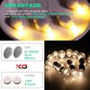 10 Pcs Mini Hanging Lantern Lights LED Light for Paper Lanterns Balloons Battery Operated for Easter Party Wedding Home