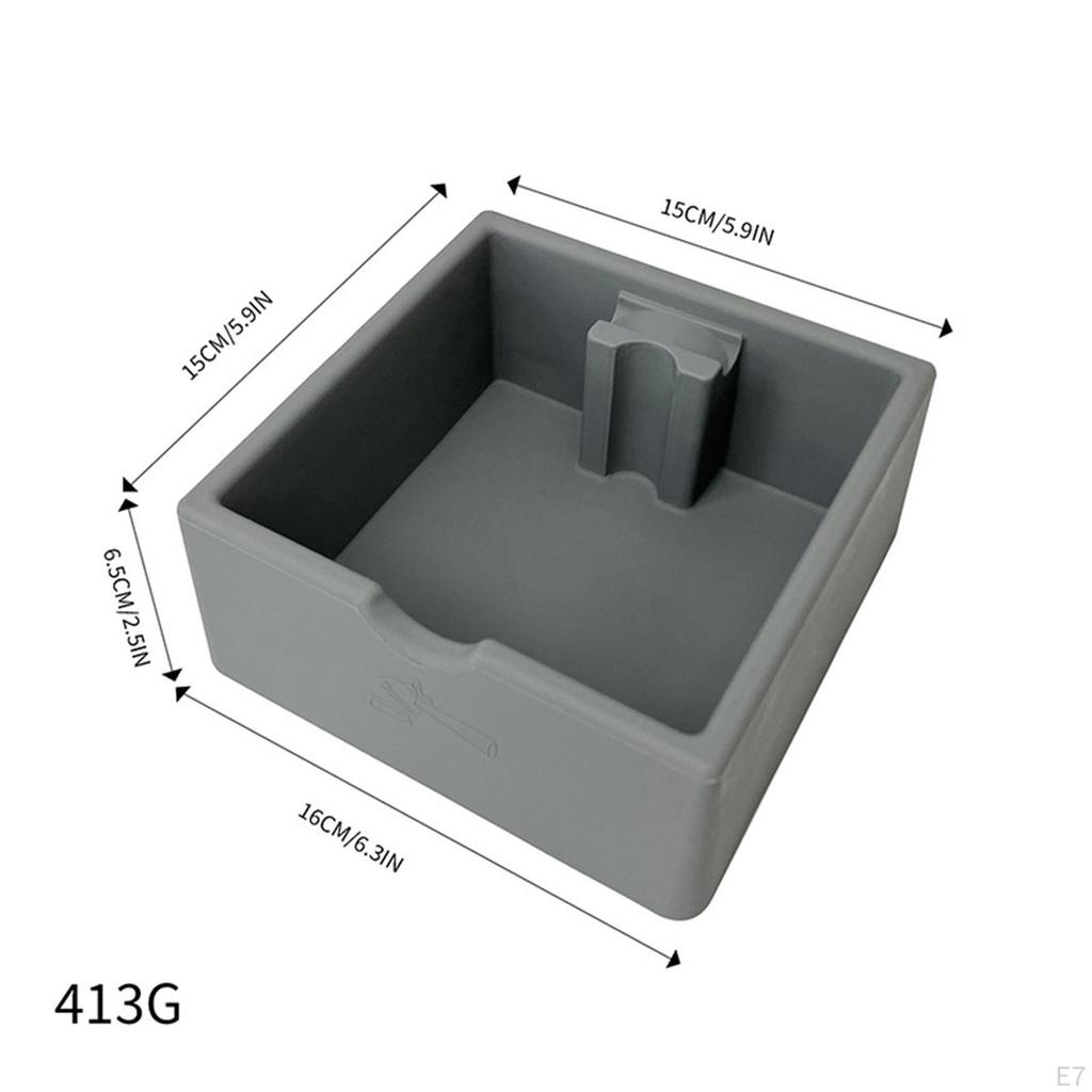 Coffee Knock Ground Dump Bin Accessory Espresso Box for Cafe Shop