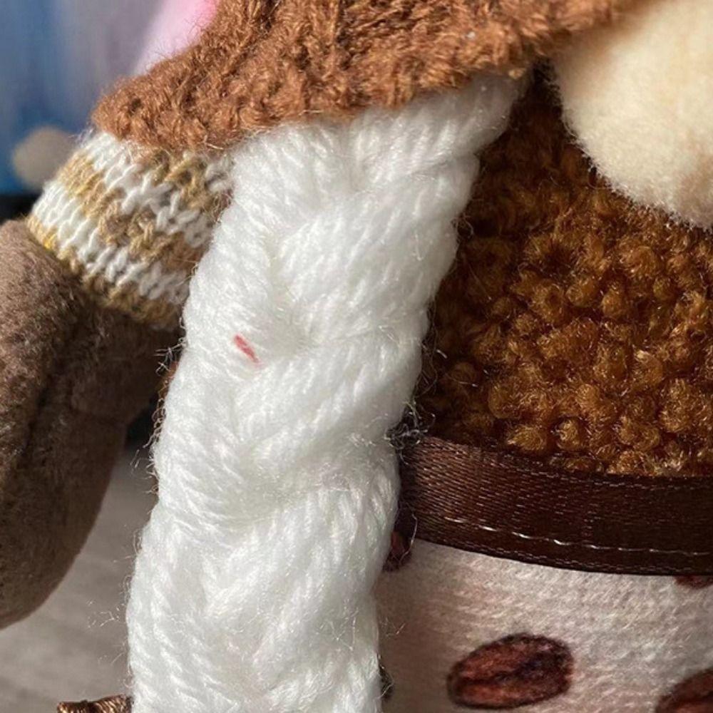 Exquisite Faceless Doll Cartoon American Style Doll Coffee Rudolf Doll Sweet Gift