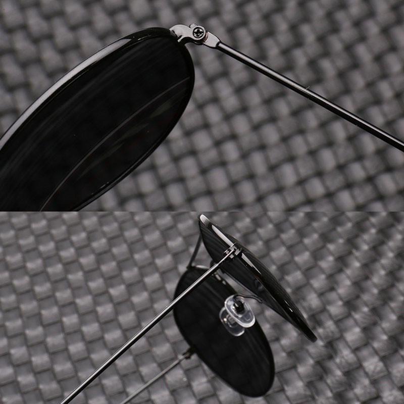 Driving 1PC Aviator Mirror For Men Women Large Frame Unisex Pointed Portable Sunglasses