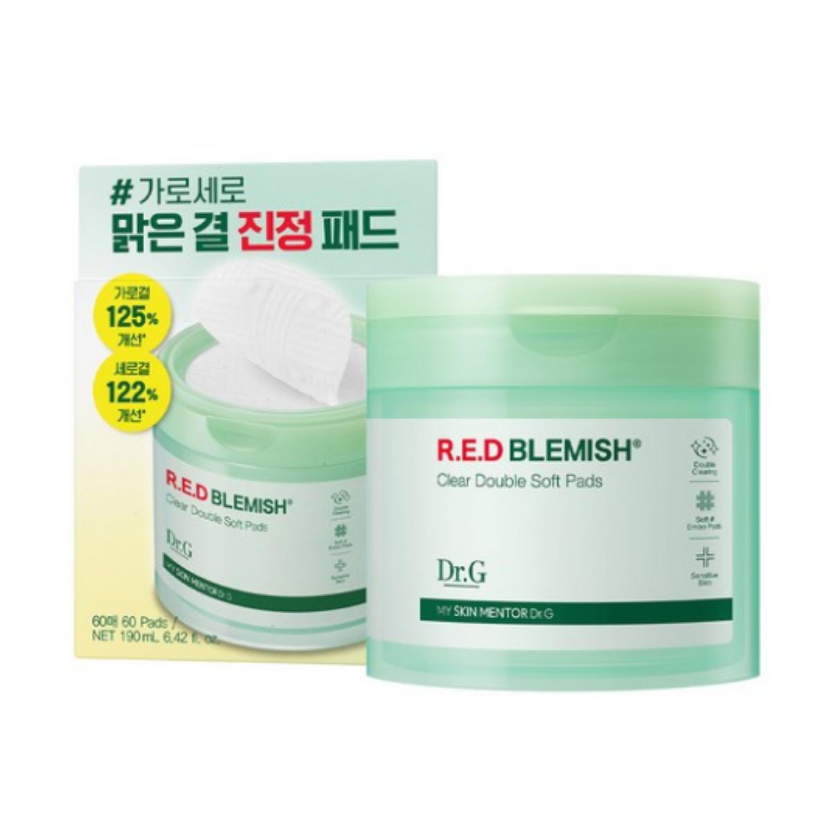 

Dr.G Red Blemish Clear Двухсторонние пэды