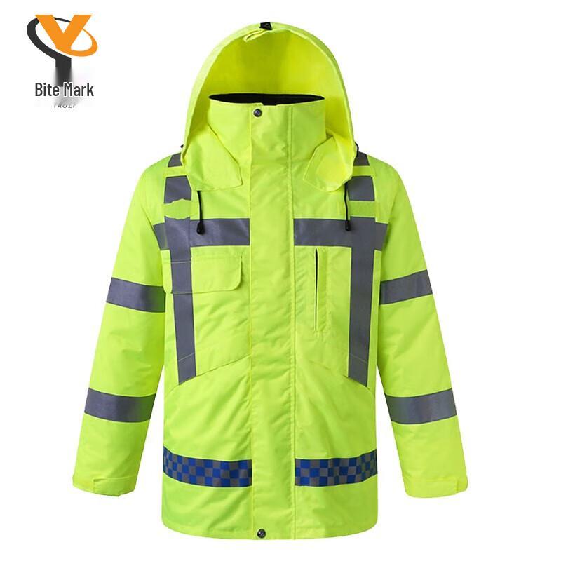 High-Visibility Reflective Waterproof Rain Suit