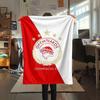 Olympiacos Logo Flanell-Decke, Hohe Qualität, Bequem für Alle Jahreszeiten, Heimdekoration, Wärme und Komfort