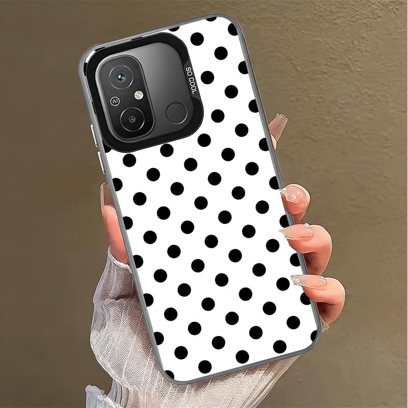 Polka Dots Art Fashion Desgin Shockproof Phone Case for Xiaomi Poco X7 X6 X5 X3 Pro F7 Ultra M8 Redmi 15C 15 14C 13C 12C 10C 13