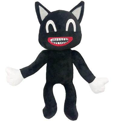 Black Cartoon Cat Plush Toy Soft Anime Cat Plush Toys Kids Birthday Christmas New Year Gift