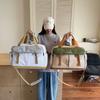 Travel bag Large capacity women's trolley case Boarding bag Luggage bag Dry and wet separation Sports fitness bag Crossbody bag