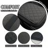 Auto Center Console Pad, Universal Waterproof Armrest Seat Box Cover, Leather Auto Armrest Cover Protector for Most Vehicle(Black)