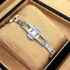 Women Quartz Watch Gold Bracelet Watch Temperament Ladies Fashion light luxury Clock Watches Has box and regulator