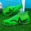 High-top New Football Shoes 2025 Male and Female Adult Students Children's Game Training Shoes TF Broken Nail Football Shoes