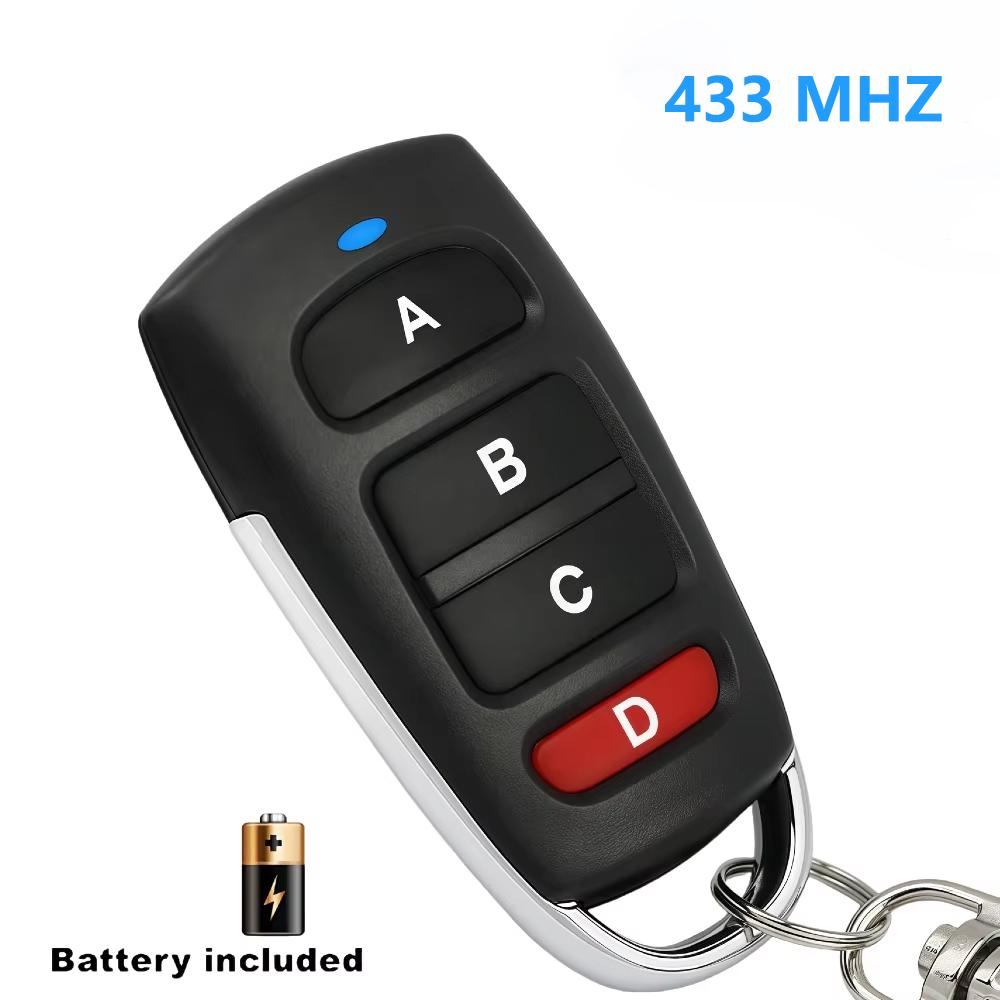 433Mhz Copy Remote Control 4CH 315MHz Clone Function RF Transmitter Auto Cloning Duplicator Key Replacement for Garage Door Gate