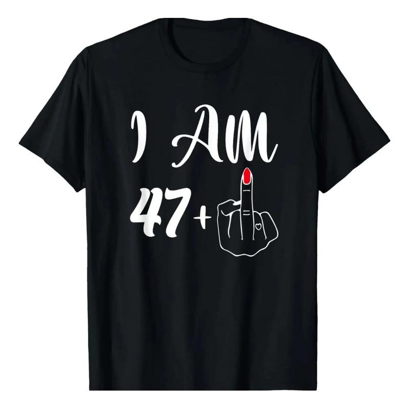 Divertido Regalo De 48 Cumplea?os: Camiseta Ruda Con El Dedo S