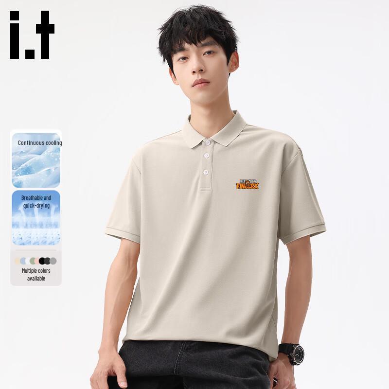 Fingercroxx Men's Japanese Casual Quick-Dry Polo Shirt