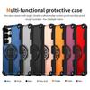Magnetic Protective Phone Case for Samsung S25 Ultra - Drop-Proof PC Cover with Stand