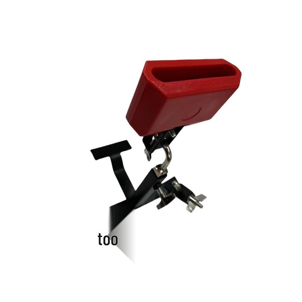 Adjustable Percussion Stand for Floor Tom, Cowbell, Jazz & Bass Drum, and Wood Block.