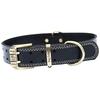 Genuine Leather Dog Collar Small Medium Large Dogs - Adjustable Durable Pet